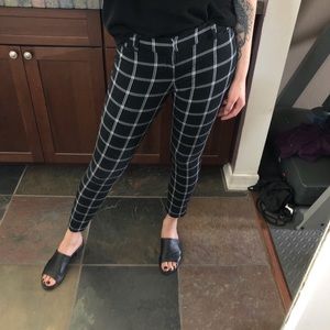 plaid trouser